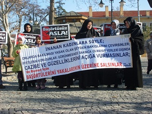 Başörtüsü Eylemlerinde Bu Hafta(FOTO)
