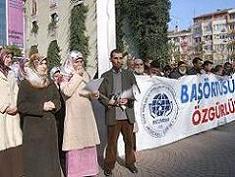 Kocaeli'de 131. Başörtüsü Eylemi