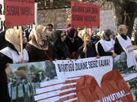 Ankara'da başörtüsü platformu