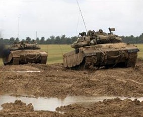 İsrail'den, Mısır Sınırına Askeri Hareket