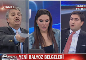 Canlı Yayında Balyoz Tartışması-VİDEO