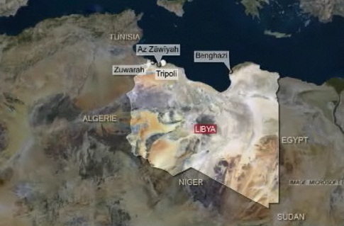 Kaddafi Milisleri Bingazi'ye İlerliyor