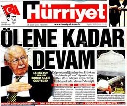 Hürriyet'ten Erbakan'a Büyük Saygısızlık