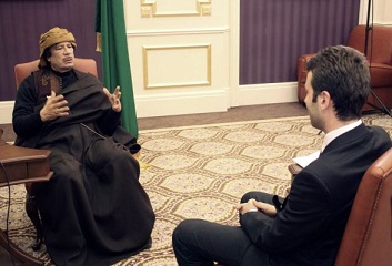 Kaddafi, TRT Türk'e Konuştu