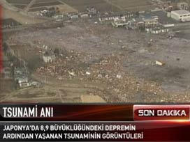 Japonya'da Dev Tsunami