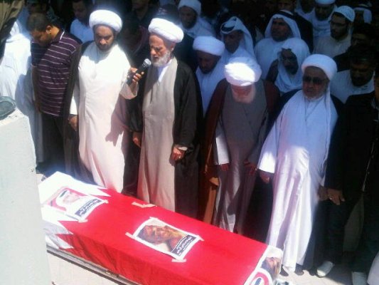 Bahreyn'de Cenaze Namazı-FOTO