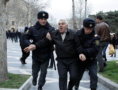 Azerbaycan'da Öfke Günü-VİDEO