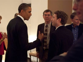 Obama, Facebook'un Patronu İle Görüştü (!)