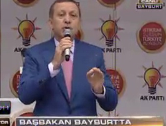 Erdoğan, Bayburt'da Konuştu