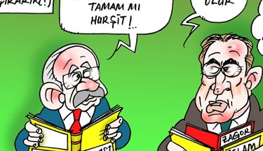 CHP Ders Çıkarır (Karikatür)
