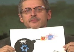 Karikatürleri yayınlayan ucube konuştu