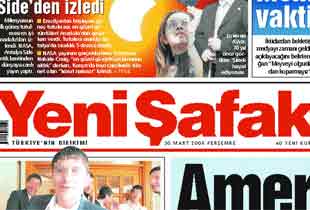 Yenişafak'dan Aykırı Çıkış