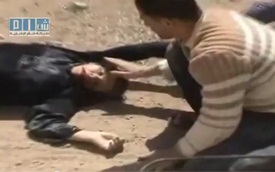 Suriye'de Katliam Görüntüleri-VİDEO