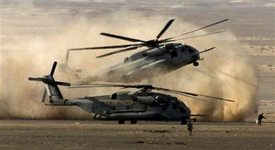 İki Askeri Helikopter Çarpıştı