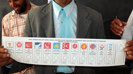 Sahte Oy Pusulası İle Yakalandı