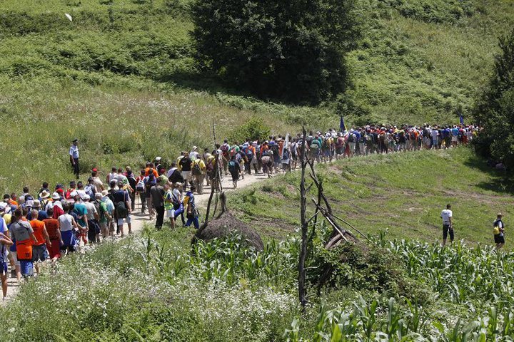 Gençlik Derneği'nin Srebrenica Yürüyüşü