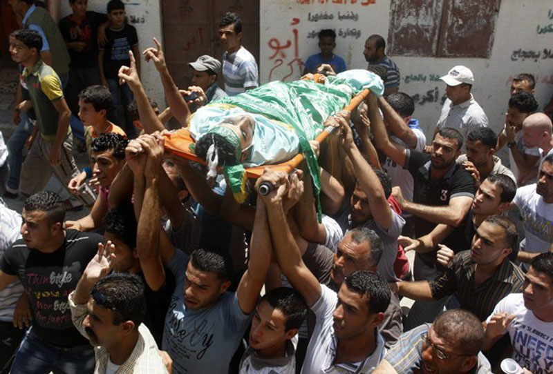 Nablus'da Şehid Cenazesi-FOTO