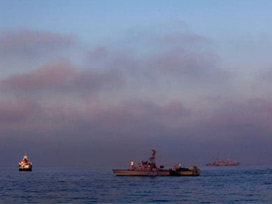 Gazze Yolundaki Gemiye Siyonist Saldırı