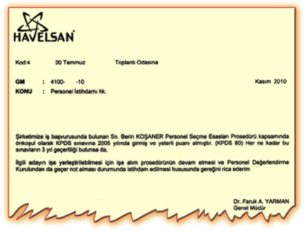 Eski G.Kurmay Başkanı Koşaner'in Torpili