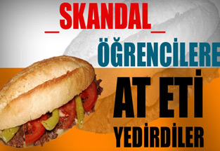 Öğrenciye At Eti Yedirdiler