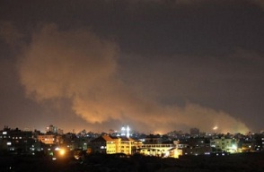 Gazze, Sabaha Kadar Bombalandı