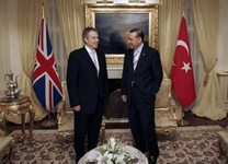 Erdoğan Blair görüşmesi