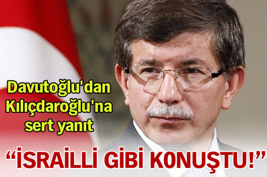Davutoğlu, Kılıçdaroğlu'na Çıkıştı