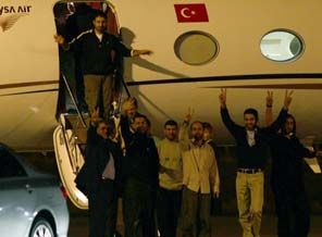 Filistinli Esirler Türkiye'de-VİDEO