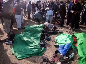 Afganistan Kana Bulandı(FOTO)