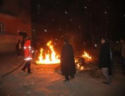 Van'da Çadır Yangını !