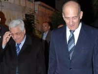 Abbas- Olmert Buluştu