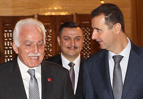 Saadet Esad'ı Ziyaret Etti