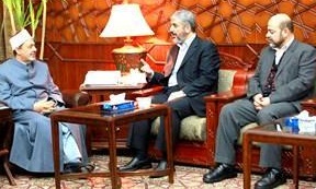 Meşal, El-Ezher Şeyhi İle Görüştü