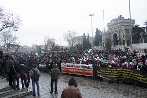 Beyazıd'da Gıyabi Cenaze Namazı Kılındı(FOTO)