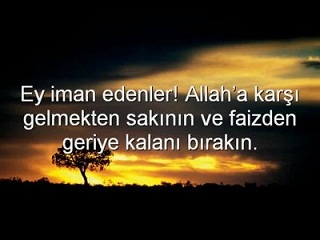 Faiz, Toplumsal Barışı Baltalıyor