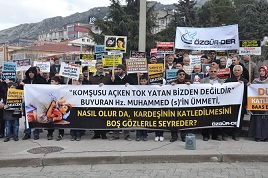 Suriye'deki Zulmün Bitmesi İçin...(FOTO)