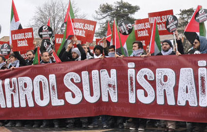 İsrail Protestosu Mahkemelik