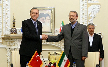 Erdoğan-Laricani Görüşmesi