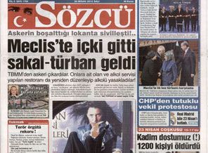 ''Meclis'te İçki Gitti Sakal-Türban Geldi"