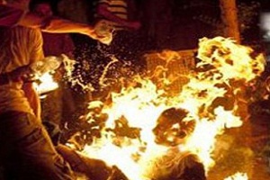 Kendini Yakan İsrailli Öldü