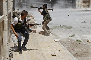 Suriye'de Bakanlığa Havanlı Saldırı