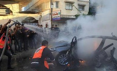 Kassam Komutanına Suikast Anı(VİDEO)