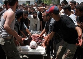 İsrail Gazze'ye Saldırdı