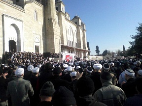 Fatih Camii'nde Dua(FOTO)