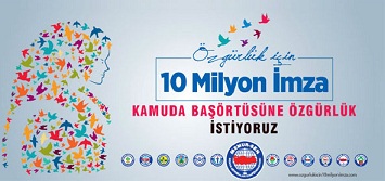 Başörtüsü İçin 12 Milyon İmza
