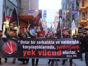 İstanbul'da NATO Eylemi(FOTO)