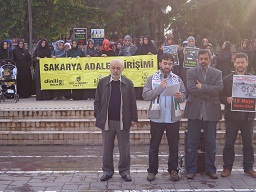 Sakarya'da Nakba Protestosu(FOTO)