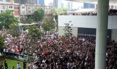 ATV ve NTV Önü'nde Protesto(FOTO)