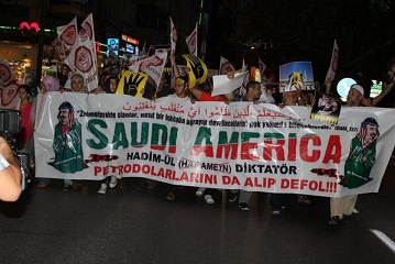 Suudî America Protesto Edildi(FOTO)