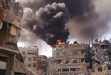 IŞİD Rakka'ya havan saldırısı düzenledi